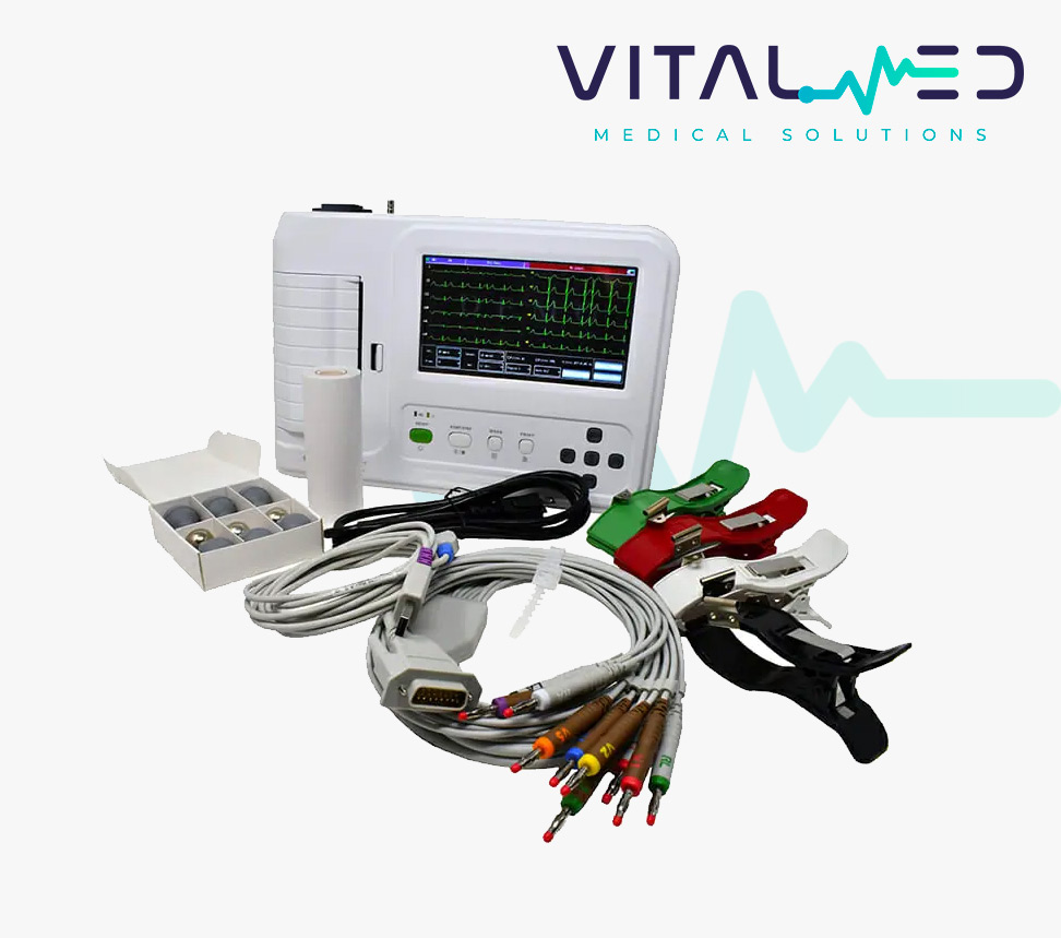 🩺 Electrocardiógrafo SONOECG 9600 – 6 Canales