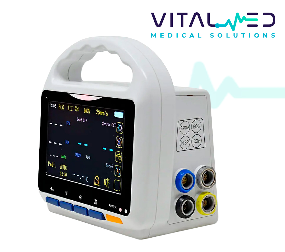 Monitor de Signos Vitales con Capnografía