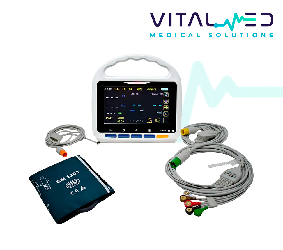 Monitor de Signos Vitales con Capnografía