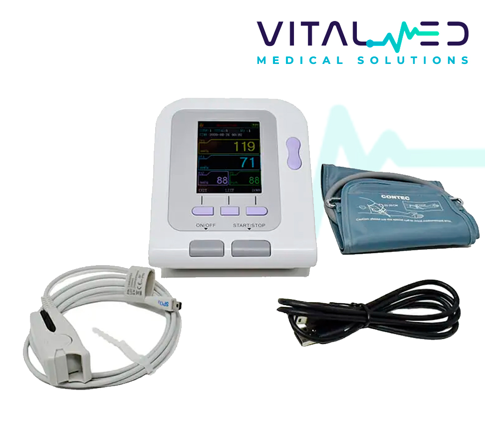 Monitor de Signos Vitales 08A con Cardiograma